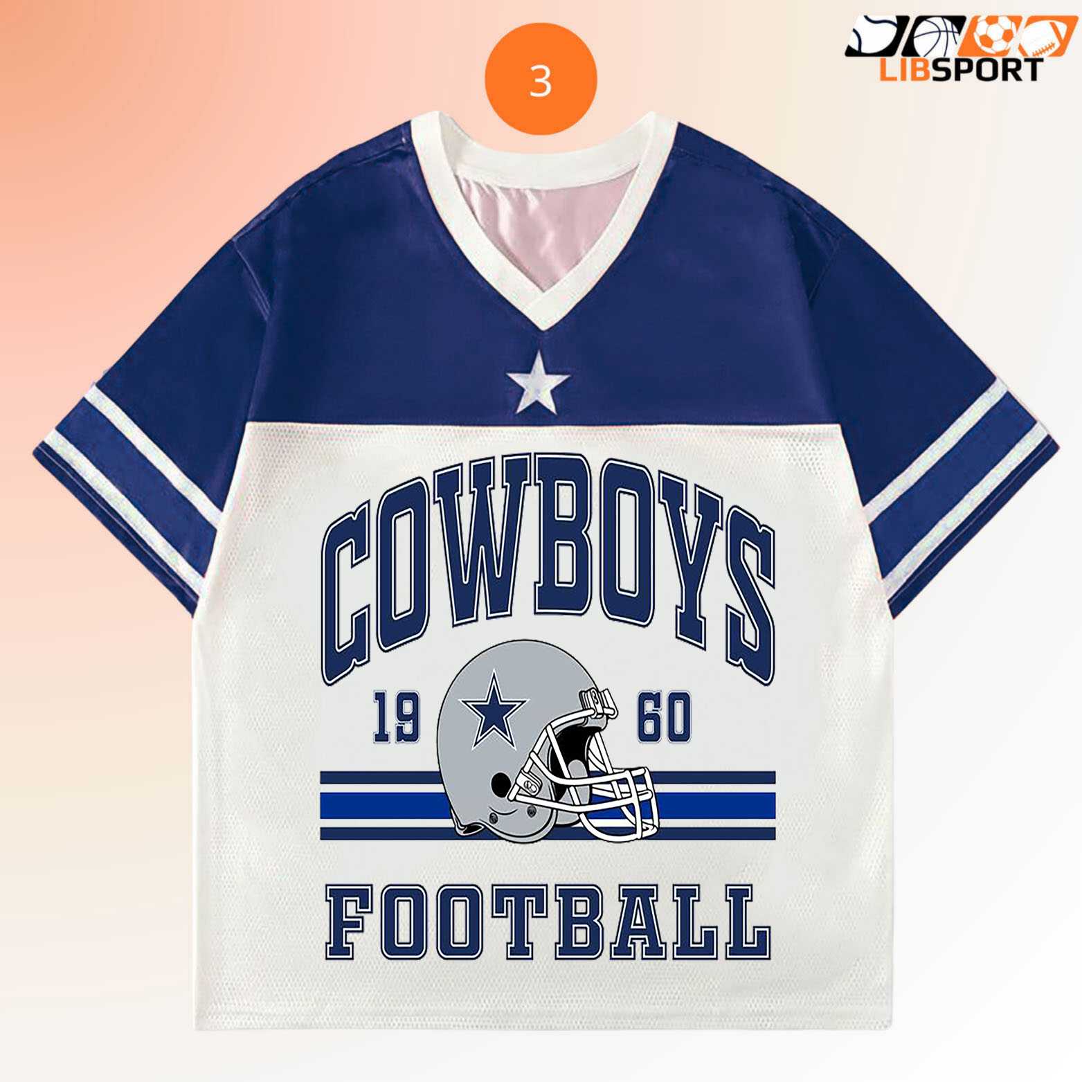 Dallas Cowboys Jersey, Nfl Game Day Shirt, Unisex Streetwear Fan Tee
